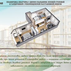 Квартира 56,8 м², 3-комнатная - изображение 2