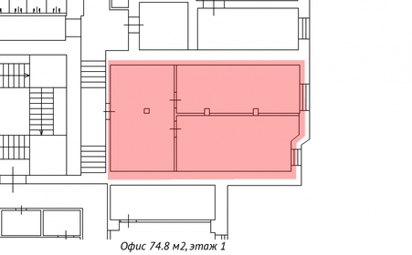 113,7 м², офис 96 645 ₽ в месяц - изображение 49