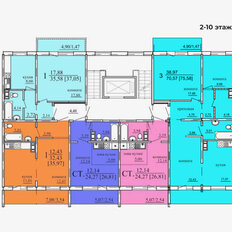 Квартира 26,8 м², 1-комнатная - изображение 2