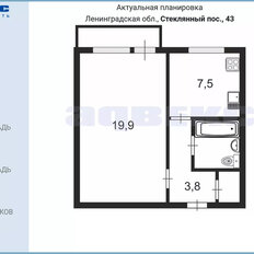 Квартира 34,3 м², 1-комнатная - изображение 3