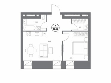 168 м², 4-комнатная квартира 120 000 000 ₽ - изображение 111