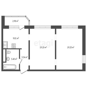 Квартира 56,2 м², 2-комнатная - изображение 2