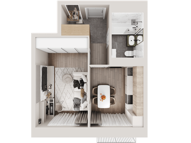 36 м², 1-комнатная квартира 3 195 000 ₽ - изображение 48