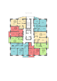 28,4 м², квартира-студия 4 520 000 ₽ - изображение 17