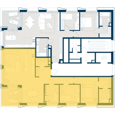 Квартира 120,3 м², 3-комнатная - изображение 2