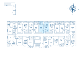 Квартира 37,5 м², 1-комнатная - изображение 2