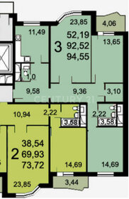 78 м², 3-комнатная квартира 18 600 000 ₽ - изображение 44