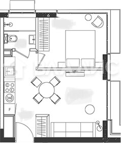 Квартира 33,1 м², 2-комнатные - изображение 1