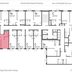 Квартира 36,6 м², 1-комнатная - изображение 2