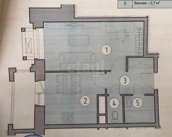 Квартира 33 м², 1-комнатная - изображение 1