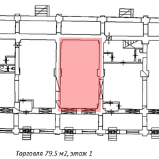 79,5 м², торговое помещение - изображение 3