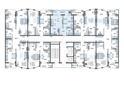 38 м², 1-комнатная квартира 4 500 000 ₽ - изображение 157