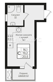 26,1 м², квартира-студия 2 350 000 ₽ - изображение 67