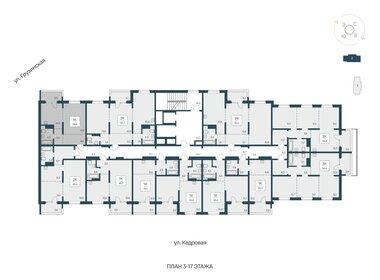 Квартира 39,8 м², 1-комнатная - изображение 2