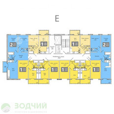 Квартира 49 м², 1-комнатная - изображение 2