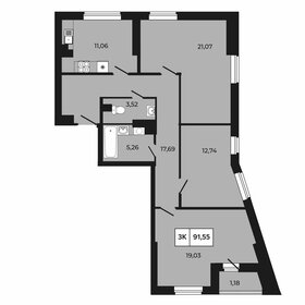 188 м², 3-комнатная квартира 10 990 000 ₽ - изображение 77