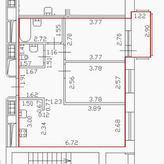 Квартира 52,5 м², 2-комнатная - изображение 2