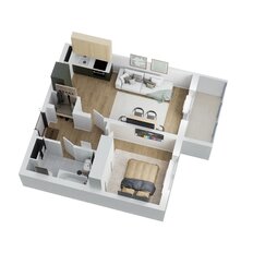 Квартира 37,1 м², 2-комнатная - изображение 4