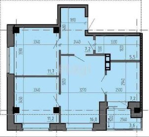 Квартира 58,2 м², 3-комнатная - изображение 1