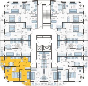 62,2 м², 2-комнатная квартира 7 582 180 ₽ - изображение 37