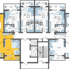 Квартира 61,2 м², 2-комнатная - изображение 2