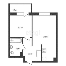 Квартира 41,4 м², 2-комнатная - изображение 1