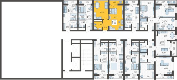 38 м², 1-комнатная квартира 17 500 000 ₽ - изображение 121