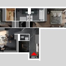 Квартира 94,3 м², 2-комнатная - изображение 3