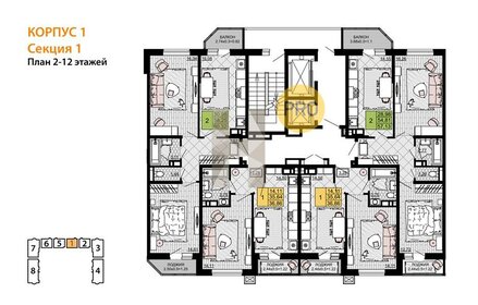 Квартира 36,9 м², 1-комнатная - изображение 2