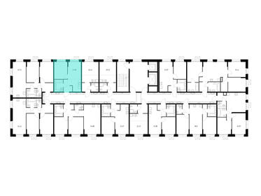 41,1 м², 1-комнатная квартира 3 200 000 ₽ - изображение 59