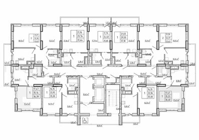 26 м², 1-комнатная квартира 2 450 000 ₽ - изображение 102