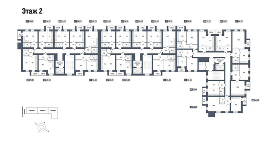 35,4 м², 1-комнатная квартира 3 800 000 ₽ - изображение 42