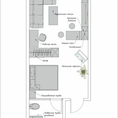 33,8 м², комната - изображение 4