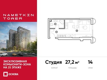 27,1 м², апартаменты-студия 11 279 020 ₽ - изображение 25