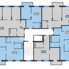 Квартира 73,8 м², 2-комнатная - изображение 3