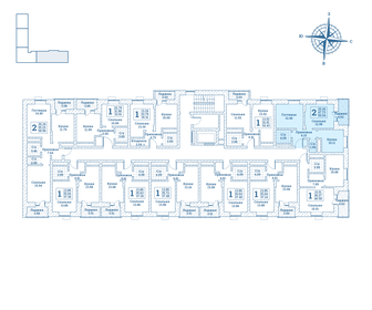 53,2 м², 2-комнатная квартира 5 100 000 ₽ - изображение 35