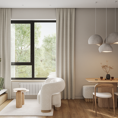 Квартира 55 м², 3-комнатная - изображение 3