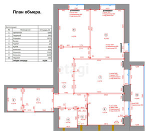 Квартира 91,3 м², 3-комнатная - изображение 1