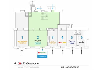 265,3 м², торговое помещение 184 800 000 ₽ - изображение 12