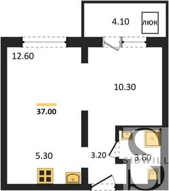 36,8 м², 2-комнатная квартира 2 500 000 ₽ - изображение 30