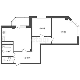 60,2 м², 2-комнатная квартира 9 450 000 ₽ - изображение 6