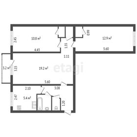 Квартира 57,9 м², 3-комнатная - изображение 5