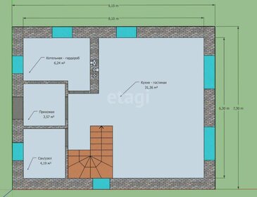 120,4 м² дом, 6 соток участок 6 900 000 ₽ - изображение 113