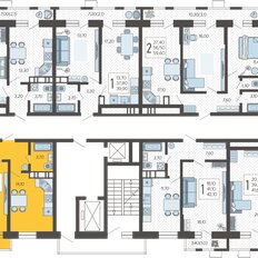 Квартира 42,1 м², 1-комнатная - изображение 2