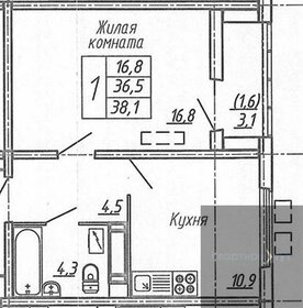 32,4 м², 1-комнатная квартира 3 650 000 ₽ - изображение 105