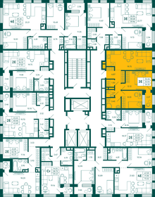 Квартира 54,2 м², 2-комнатная - изображение 2