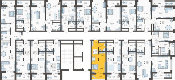20,5 м², апартаменты-студия 10 086 175 ₽ - изображение 128