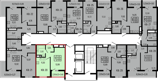 Квартира 32,8 м², 1-комнатная - изображение 2