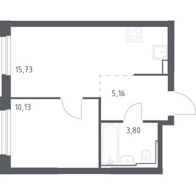 42 м², 1-комнатная квартира 10 350 000 ₽ - изображение 49