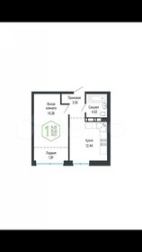 Квартира 36,2 м², 1-комнатная - изображение 1